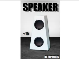 SPEAKER MODERNO -no ams- less then 1h-