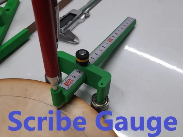 Trusquin de traçage pour le bois