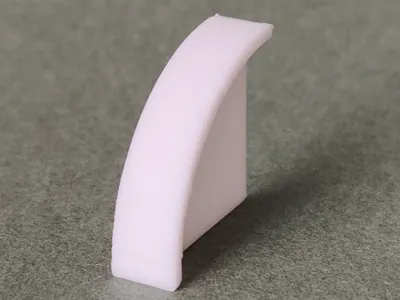 Quarter-Round Baseboard Connector