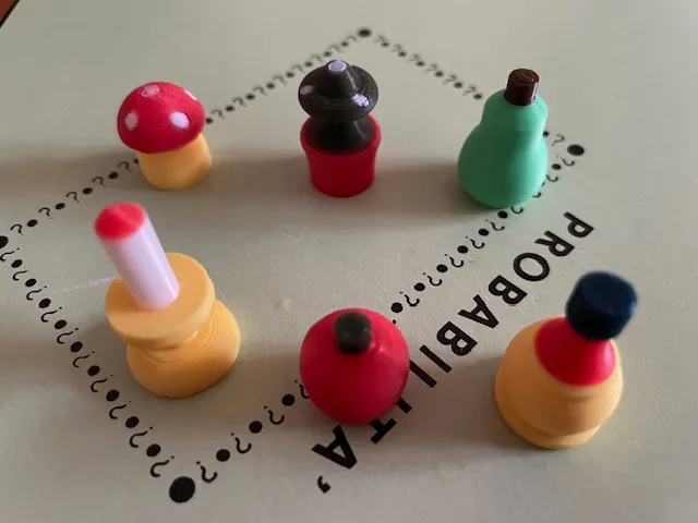 Pedine Monopoli Vintage