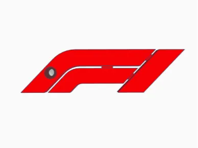 Formula 1 Logo Keychain