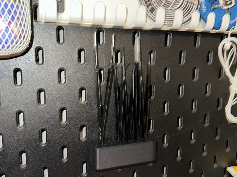 Pinzetten Halter für IKEA Lochplatte