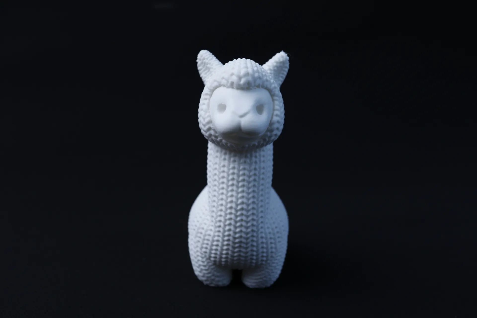 Miniatura 2 do modelo 3D 针织可爱羊驼