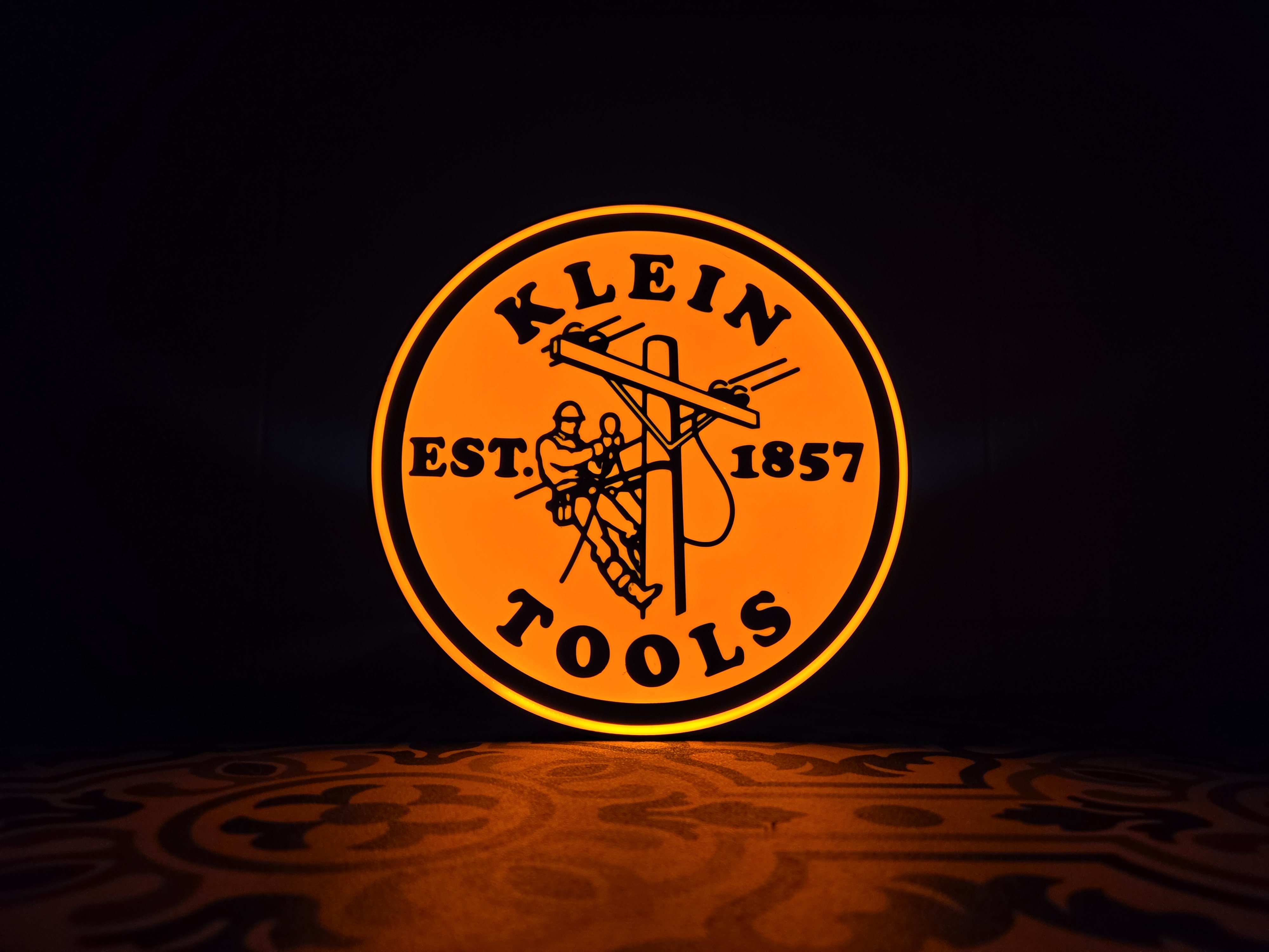 Miniatura 2 do modelo 3D Klein Tools LED Lightbox Sign