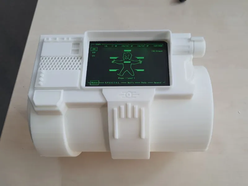 Pip-Boy 2000 (Modular 3D Print Model)