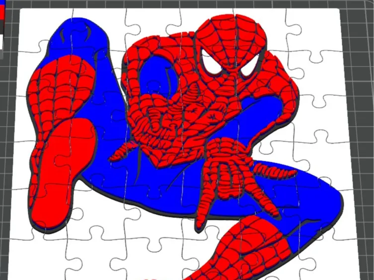 Puzzle 48 pièces - Spider man