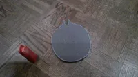 ping pong racket grid pattern with handle 2 separate colors