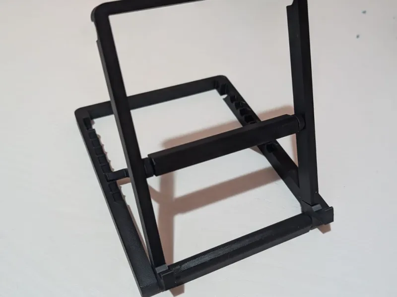 Print in place - foldable tablet stand