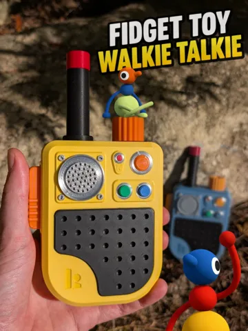 Objeto manipulable: Fidget Walkie Talkies from Big Walk — vista de referencia 2