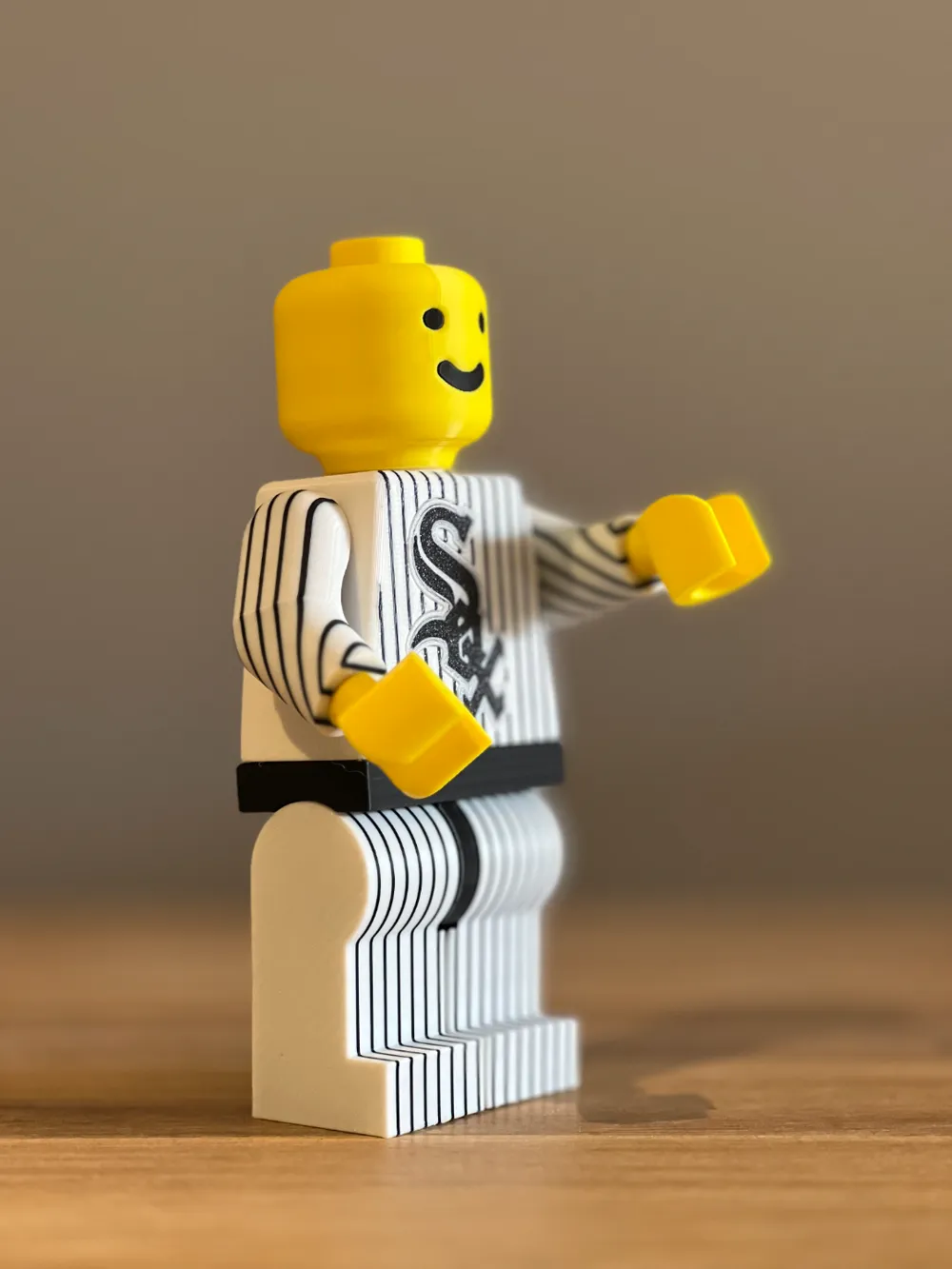 MLB Brickman - Chicago White Sox (500%) - Free 3D Print Model - MakerWorld