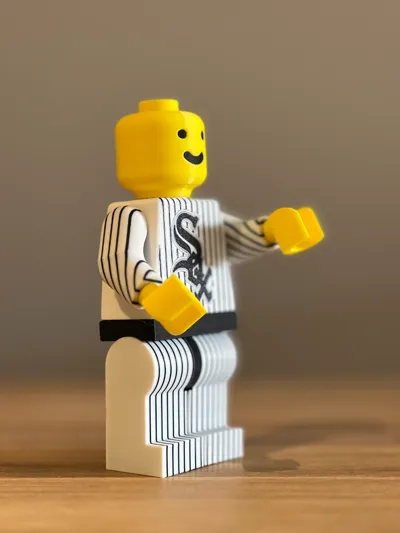 MLB Brickman - Chicago White Sox (500%) - Free 3D Print Model - MakerWorld