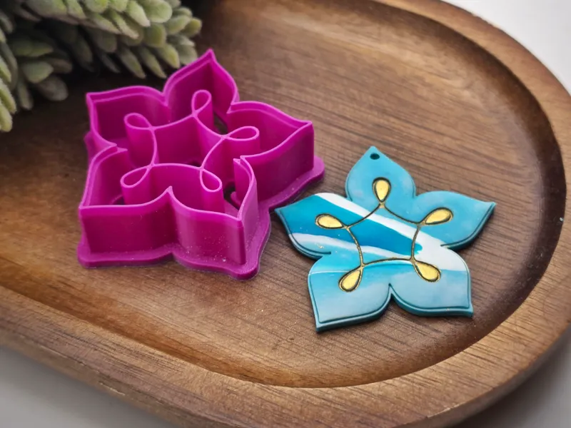 Floral Polymer Clay Cutter