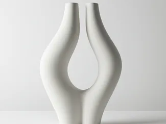 Wavy Sculpture - Home Decor