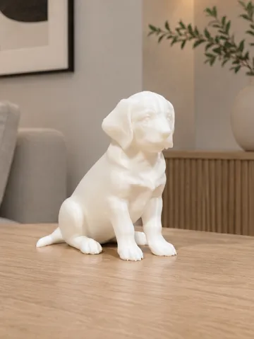 Modelo para impresión 3D: Golden Retriever - Puppy - Animal - Dog — vista de referencia 2