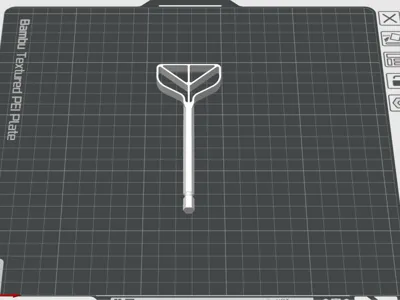 paint stirrer- 1/4 inch hex head
