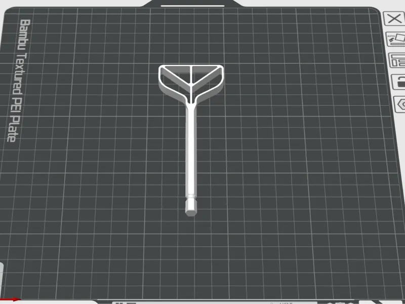 paint stirrer- 1/4 inch hex head