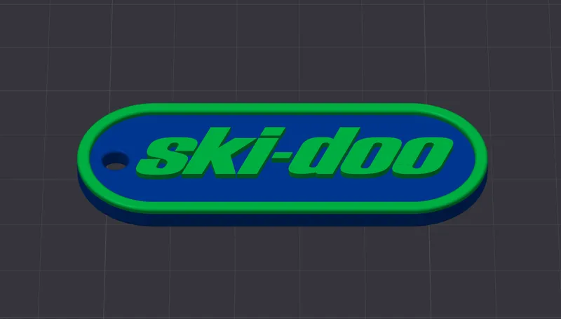 Ski-doo keyring