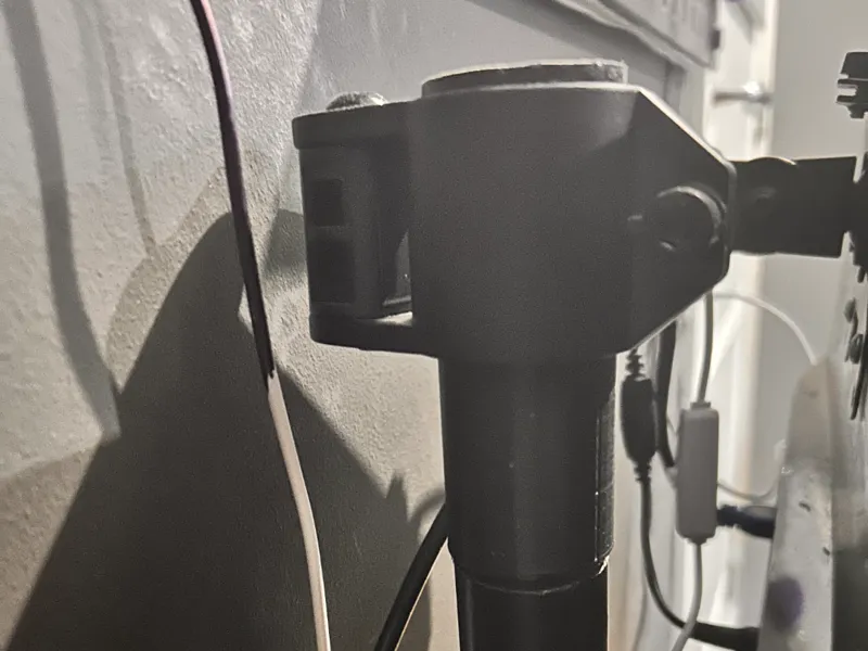 Monitor arm riser