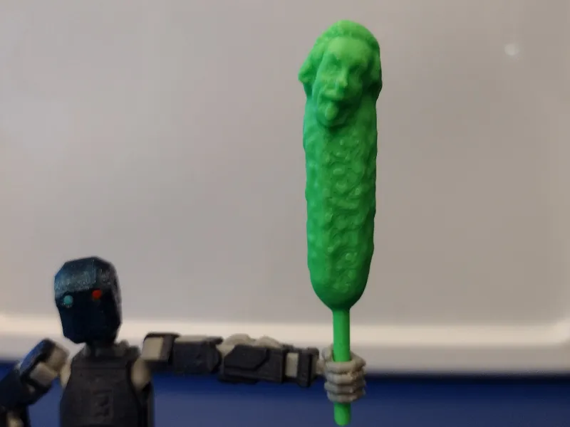 The Silly Einstein Pickle Sword