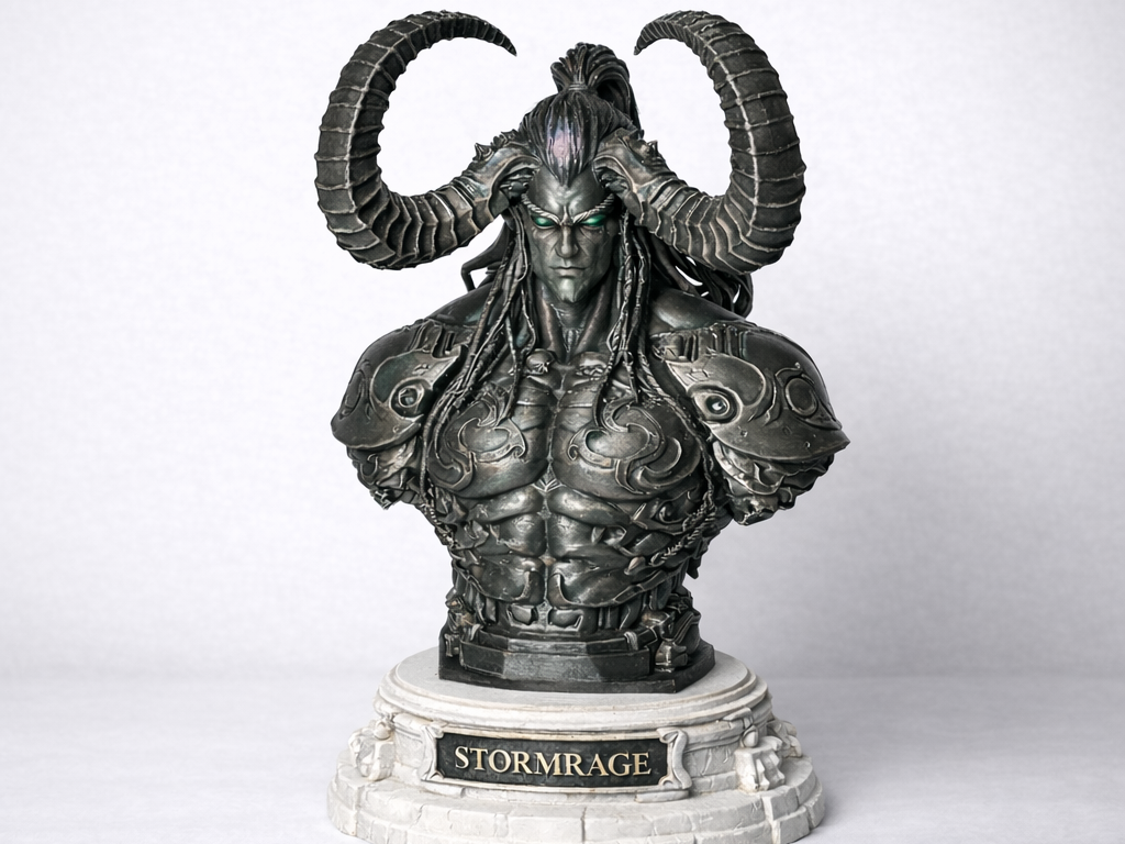 Illidan Stormrage Bust – Ultra Detailed Edition