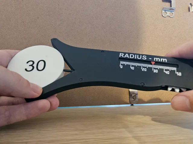 Sliding Radius Gauge (1:1)