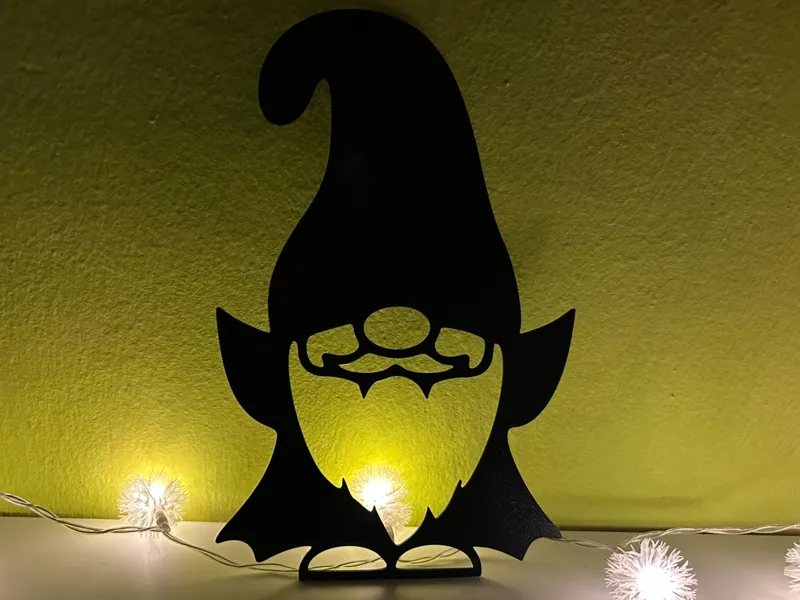 Halloween Vampir Zwerg Wandkunst