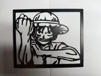 Silhouette murale Luffy (One Piece) — photo 3