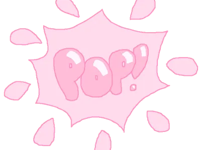 Bubble gum pop art