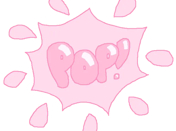 Bubble gum pop art