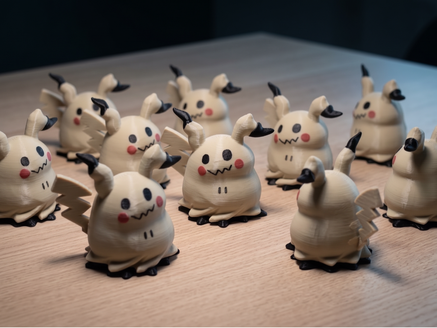 Chubby Mimikyu halloween Pokemon toy 3D model by faffi