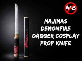 Majimas Demonfire Dagger Inspired Cosplay Prop