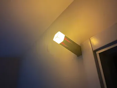 minecraft torch lamp