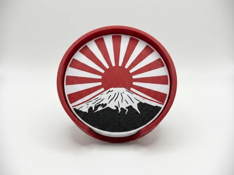 The Rising Peak | Multi-Tone Coaster Set