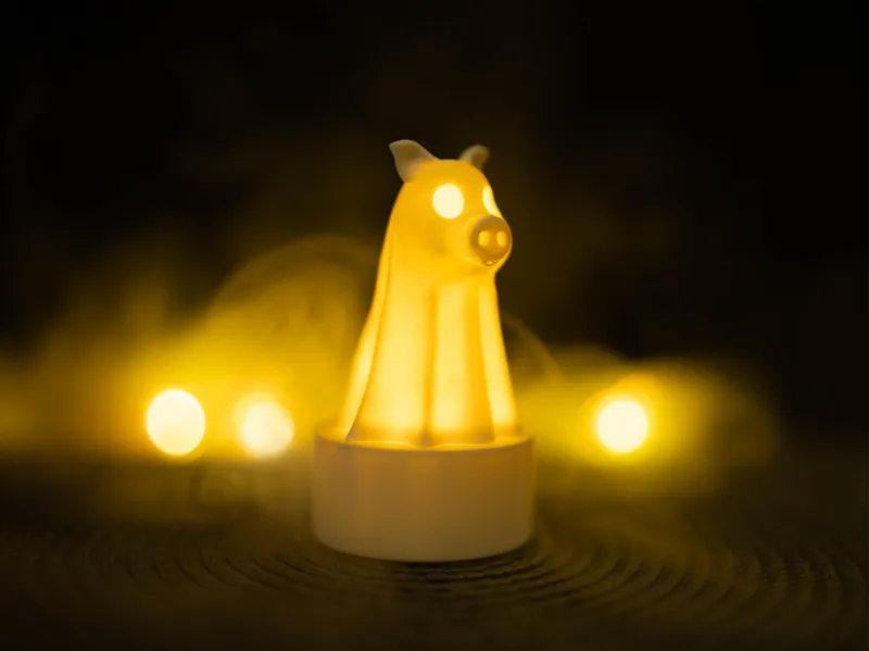 Halloween Pig Ghost