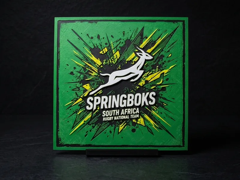 South Africa Springboks - Hueforge
