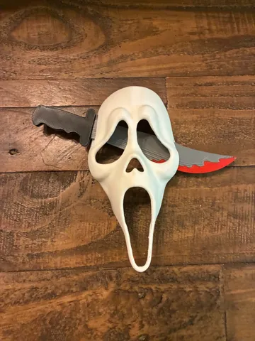 Adorno temático: Ghostface Hair Clip | Ghostface Hair Pin — vista de referencia 4