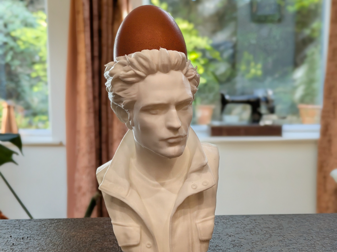 Edward Cullen Egg Cup Fan Art Twilight 