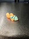Multi Color - 2 colors  Eyes and Fins 