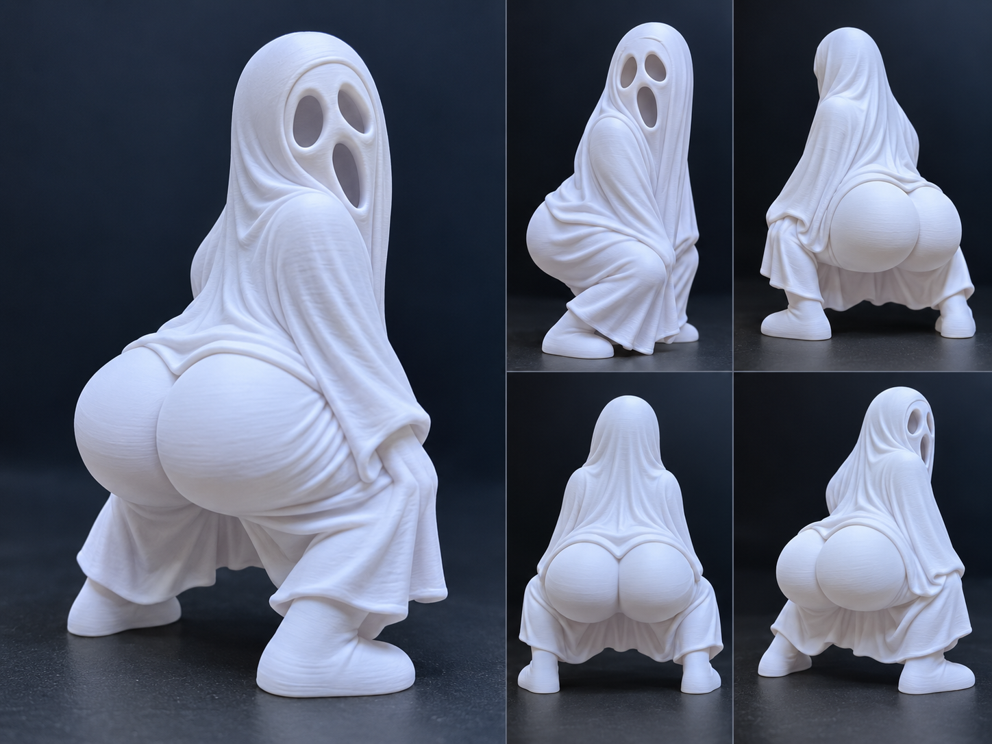 Thick Boo Ghost twerking - 1