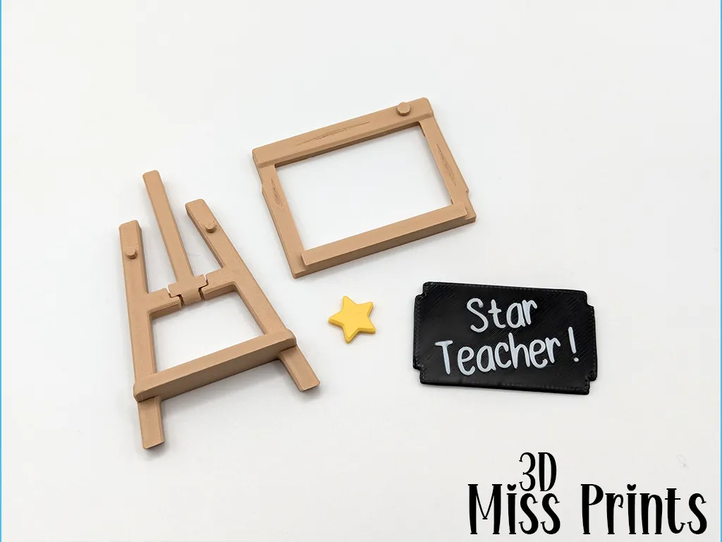 Teacher Gift "Message on a Blackboard" view 4