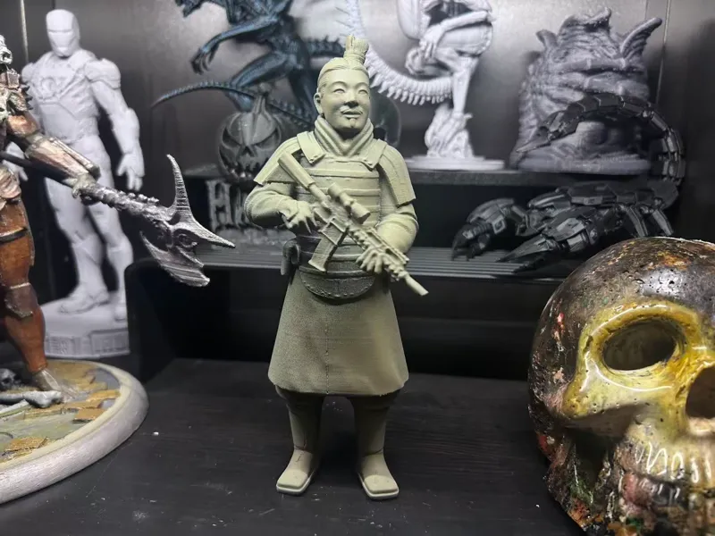 持械兵马俑