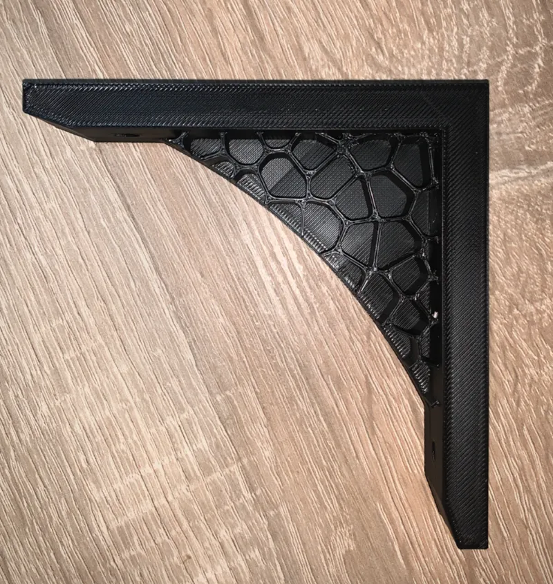 Voronoi Shelf Bracket 100x100 mm