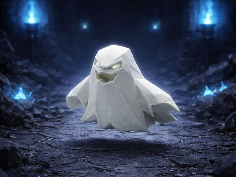 Low Poly Ghost