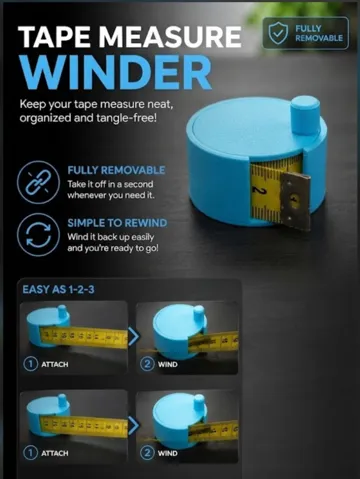 Organizador: TAPE MEASURE WINDER — vista de referencia 2