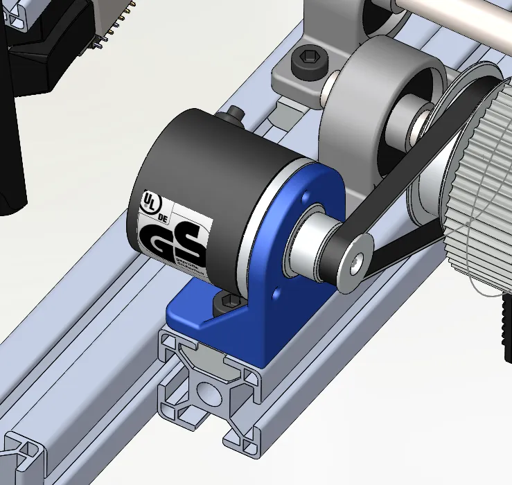 Rotary Encoder Mounting Bracket by PianoReeves MakerWorld