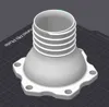 LH Adapter 100mm to 63mm Spiral Hose