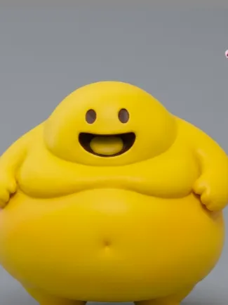 Modelo para impresión 3D: Verity Obesity (Happy) — vista de referencia 2