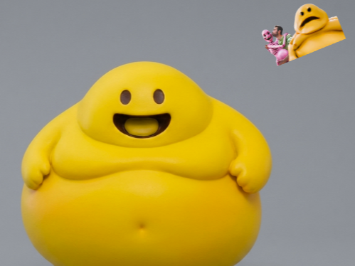 Verity Obesity (Happy) 3D model