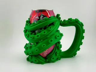 Tentacle cup holder