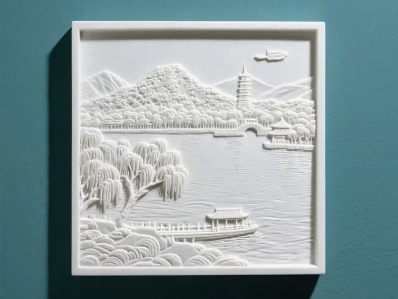 West Lake Scenery Display Tile
